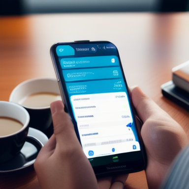 Mobile Marketing App Interface